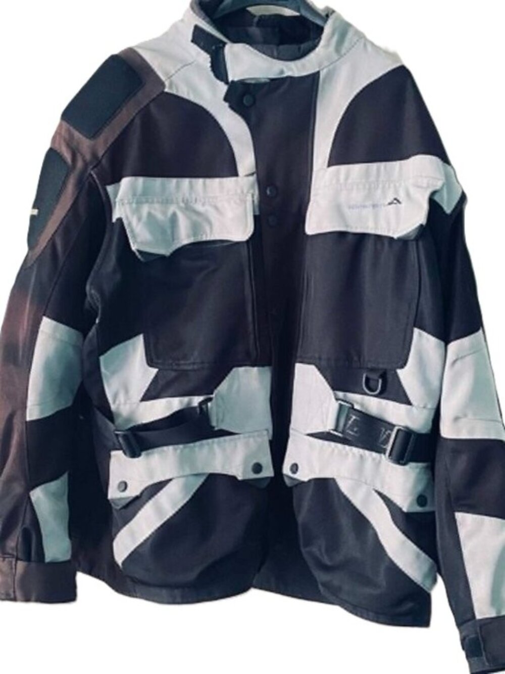 Firstgear Kilimanjaro Air Mesh Motorcycle Jacket Men's XL Black Gray VTG 2004